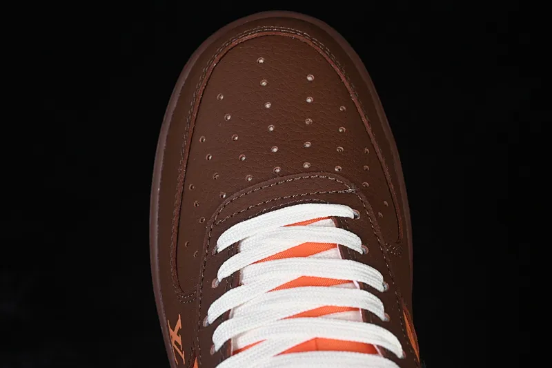 All Categories Nk Air Force 1 Air Force Series Nk Air Force 1 Low Air Force Low Nike Air Force 1'07 Low Joint Orange Brown Elegant Green Air Force One Low Casual Shoes DF0188-126